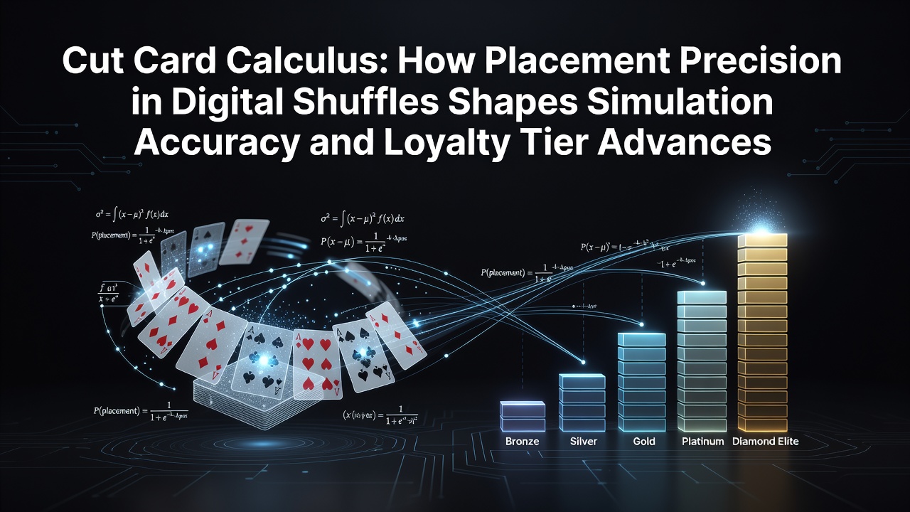 Digital Deck Dynamics: Examining Cut Card Placement Effects on Blackjack Simulation Fidelity and Reward System Progression