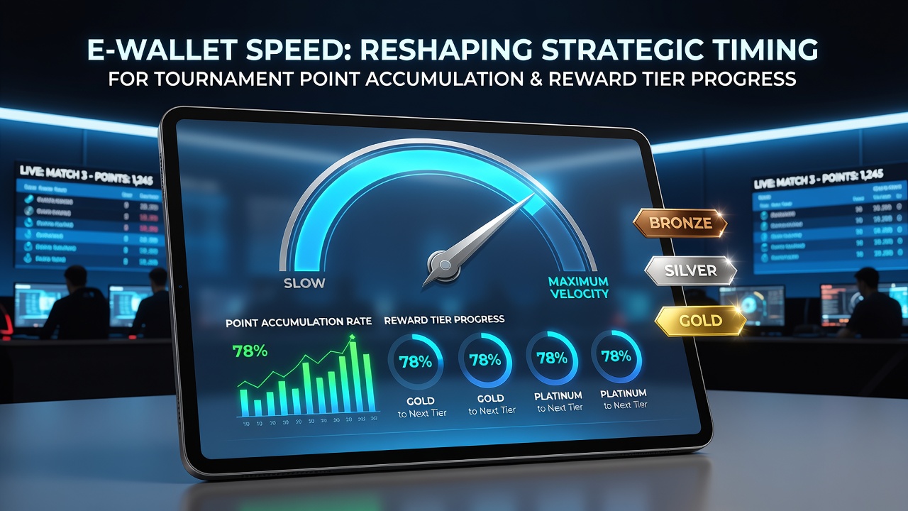 Tournament leaderboard updates reflecting point gains after instant e-wallet funded re-entries