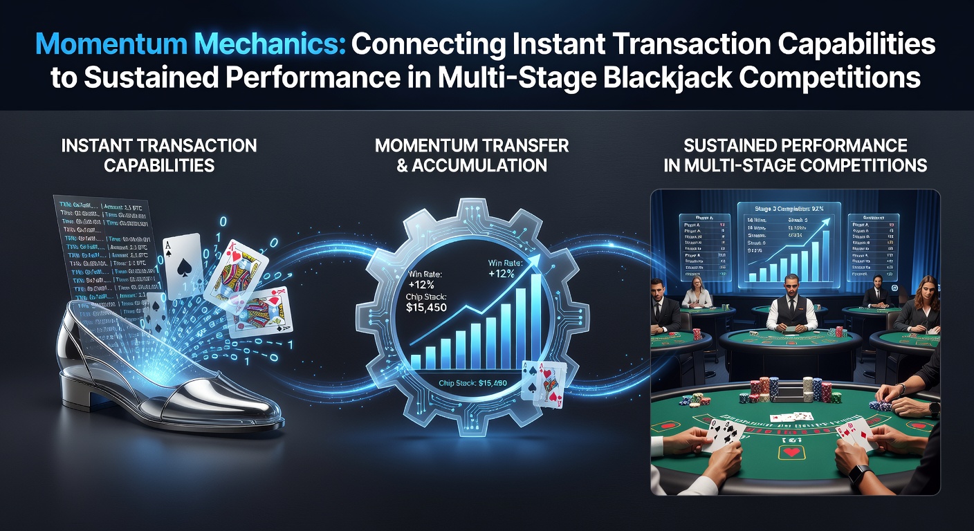 Blackjack tournament participants using instant transaction systems during multi-stage events