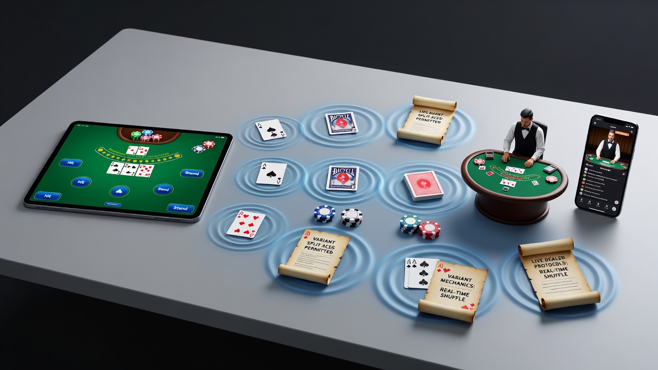Live blackjack tournament setting with players at multiple tables and visible reward tier indicators