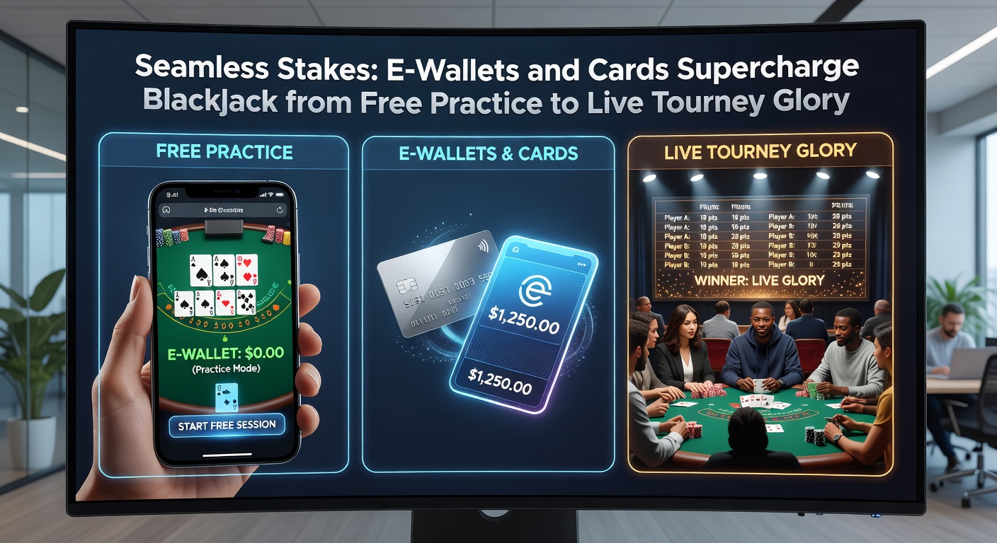 Live blackjack tournament leaderboard with e-wallet icons highlighting top-up options mid-event