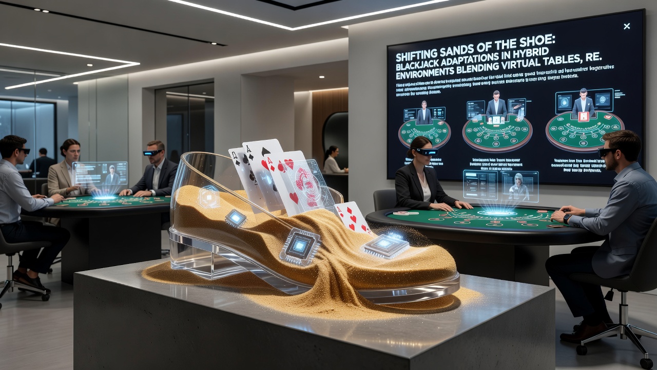 Mobile device displaying hybrid blackjack with performance incentives overlay and real-time dealer view